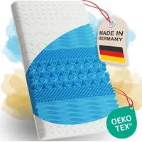 knerst ErgoFit Matratzentopper 5 cm hoch 90 x 200 cm weiß