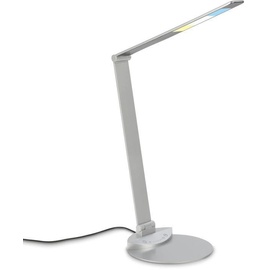 Briloner CCT-LED Schreibtischleuchte silber LED/6,5W