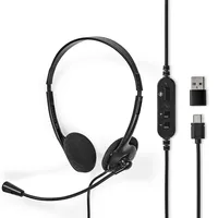 Nedis PC-Headset | Auf Ohr | Stereo | USB