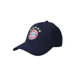 Baseballkappe Kinder Logo blau FCBAYERN 35490