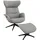 flexlux Relaxsessel FLEXLUX Polyester 90 x 107 x 89 cm Grau mit Kopfteil
