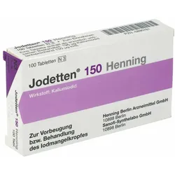 Jodetten 150 Henning 150 Mikrogramm