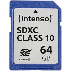 Intenso 64GB Secure Digital Cards SDXC