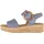Gabor Plateau-Sandaletten Damen Blau 39