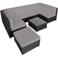 Tectake Venedig Rattan Lounge