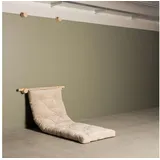 Karup Design - Hooked Schlafsessel inkl. Bravo Matratze 75 x 200 cm, chocolate