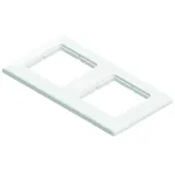 PROTEC.net Abdeckrahmen PNABRRW2 150x80 2-fach 9016