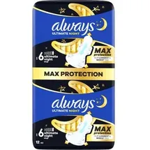 Always Binden Ultimate Night Max 12 St.