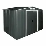 Tepro Metallgerätehaus Eco 8x6 2,62 x 1,82 m anthrazit