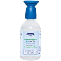 ACTIOMEDIC Actiomedic® Augenspülflasche mit phosphatgepufferter Spüllösung BioPhos®74 4,9% I Phosphatgepufferte Augenspüllösung I Sterile Augenspüllösung für Chemikalien I 500 ml