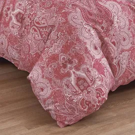 Traumschlaf Livorno Ornamental Rot 240 x 220 cm + 2 x 80 x 80 cm
