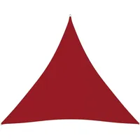 VidaXL Sonnensegel Oxford-Gewebe Dreieckig 3,6x3,6x3,6 m Rot