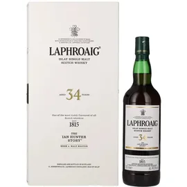 Laphroaig 34 Years Old The Ian Hunter Story Single Malt Scotch 46,2% vol 0,7 l Geschenkbox