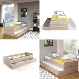 VitaliSpa Funktionsbett Enzo Sonoma Eiche