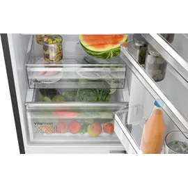 Bosch Serie 4 KGN39VXAU Kühl-Gefrierkombination (363 l, 2030 mm hoch, Dark Inox)