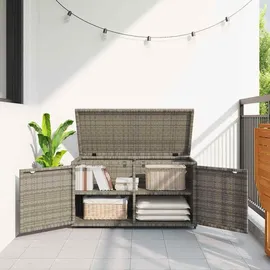vidaXL Gartenschrank 110 x 55 x 60,5 cm Grau