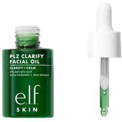 e.l.f. Cosmetics PLZ Clarify Facial Oil Gesichtsöl 30 ml Weiss