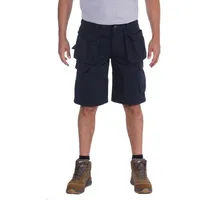 CARHARTT Steel Multipocket, Cargoshorts Dunkelblau - W38