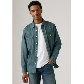Levi's Regular Fit Jeanshemd Blau M