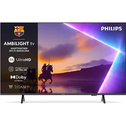 PHILIPS 50PUS8550/12 LED Ambilight TV (Flat, 50 Zoll / 126 cm, UHD 4K, SMART TV, Ambilight)