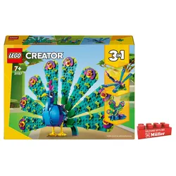 LEGO Creator 3in1 31157 Exotischer Pfau
