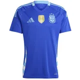 Adidas Argentinien 24 Auswärtstrikot Lucid Blue / Blue Burst XL