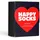 Happy Socks Heart Socks Geschenkset Unisex Socken 1 Paar Blau 36-40