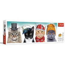 Trefl Puzzle 500 Teile, Bunte Tierfreunde