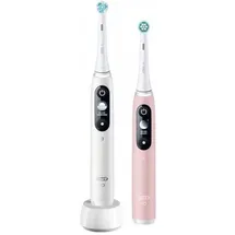 Oral-B iO Series 6 white + 2. Handstück pink sand
