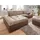 DOMO collection Ecksofa »PB Moric wahlweise mit Bettfunktion + Armteilverstellung, L-Form« im XXL-Format, B/T/H:300/172/80 cm, feine Steppung