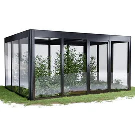 sunelements Infinity 4.3 Alu Anthrazit-Metallic Acrylglas 6 mm 24 m2