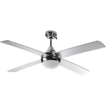 DEMA Granada 130 cm Deckenventilator Silber