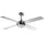 DEMA Granada 130 cm Deckenventilator Silber