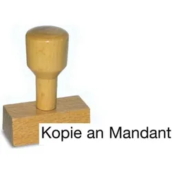 Stempel Kopie an Mandant