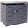 MCW 2er-/4er-Mülltonnenverkleidung H40 125x140x102cm Anthrazit