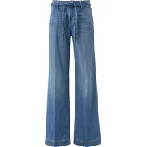 s.Oliver Jeans Suri/Regular Fit/Mid Rise/Wide Leg/mit Gürtel - 46