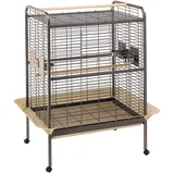 Ferplast Aviary Expert 100 Vogelkäfig - Grey - One Size