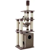 Nobby Telde Kratzbaum 80 x 60 x 232-252 cm cappuccino