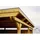 SKANHOLZ Carport Emsland 4,04 x 8,46 m nussbaum inkl. EPDM Folie, Pfostenanker