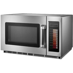 Edelstahl-mikrowelle 34 l. digital glatte fläche 2 magnetron 1,8 - 575x530x370 mm - 3000 W 230/1V - 17409660 Eurast
