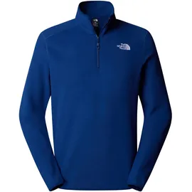 The North Face 100 Glacier 1/4 Zip EU Herren Estate Blue Größe S