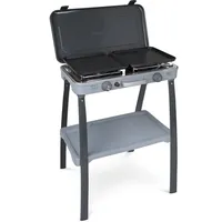 BRUNNER Gaskocher Gaskocher Devil Kookmaster SA Camping, Kocher 2 Flammig Gas Herd 2x 2400W grau|schwarz