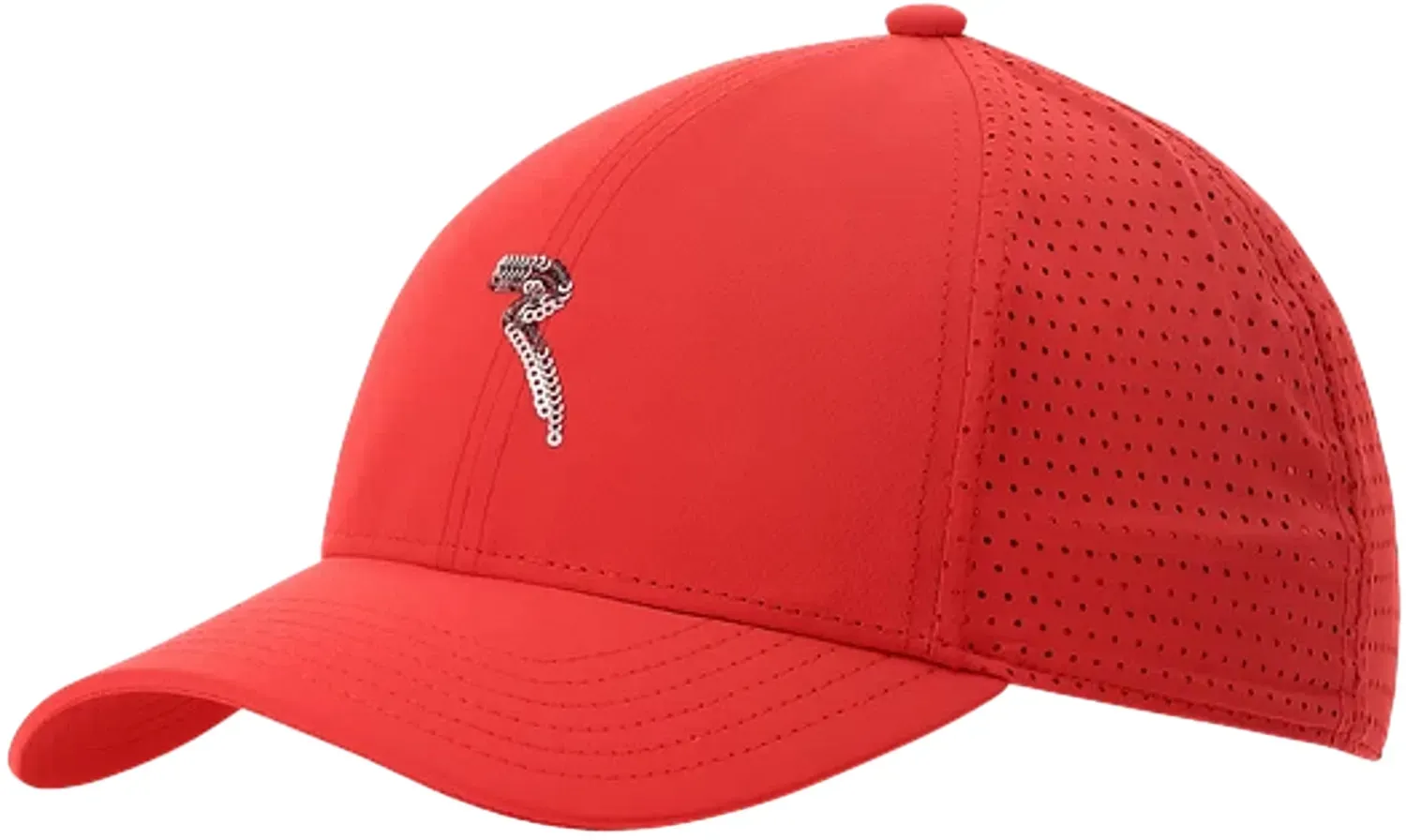 Chervo Cap Paillettes, rot