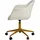 Jahnke »SHELL WORX«, 1 St., Bouclé, Büro-/ Schreibtischstuhl, höhenverstellbar, Samt, Gestell in Gold-Look