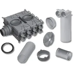 Wolf Zubehörpaket CWL Rohbau 100m Schlauch 63/52 antistatisch/-bakteriell 2577411Z10