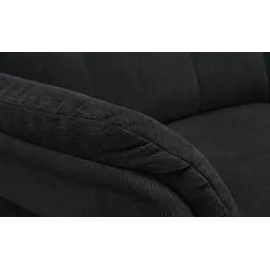 Polstermöbel Oelsa TV-Sessel Madrid Flachgewebe 80 x 110 x 0 cm Schwarz elektrisch