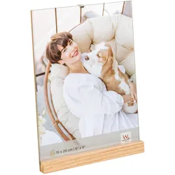 walther + design Simplicity Portraitrahmen, natur, 15 x 20 cm