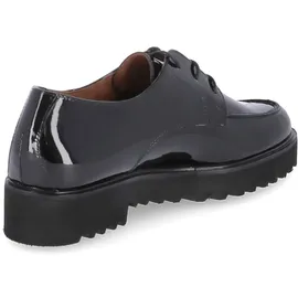 Paul Green Schnürschuhe 2688-007, Lack/Brush, schwarz, 37 EU / 4 UK