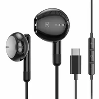 USB C Kopfhörer für iPhone 17 Air 16 15 Plus Pro Max iPad Pro In-Ear Kopfhörer mit Kabel USB C, Mikrofon, Lautstärkeregler für Samsung S25 S24 S23 S22 S21 S20 A53 A54 Google Pixel 9 8 7 OnePlus Huawei