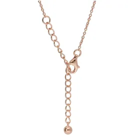 Smart Jewel Kette mit Anhänger Zirkoniasteinen rosé vergoldet Silber
